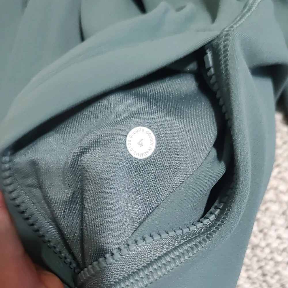 Women's Teal Hooded Jacket - Picture 4 of 4